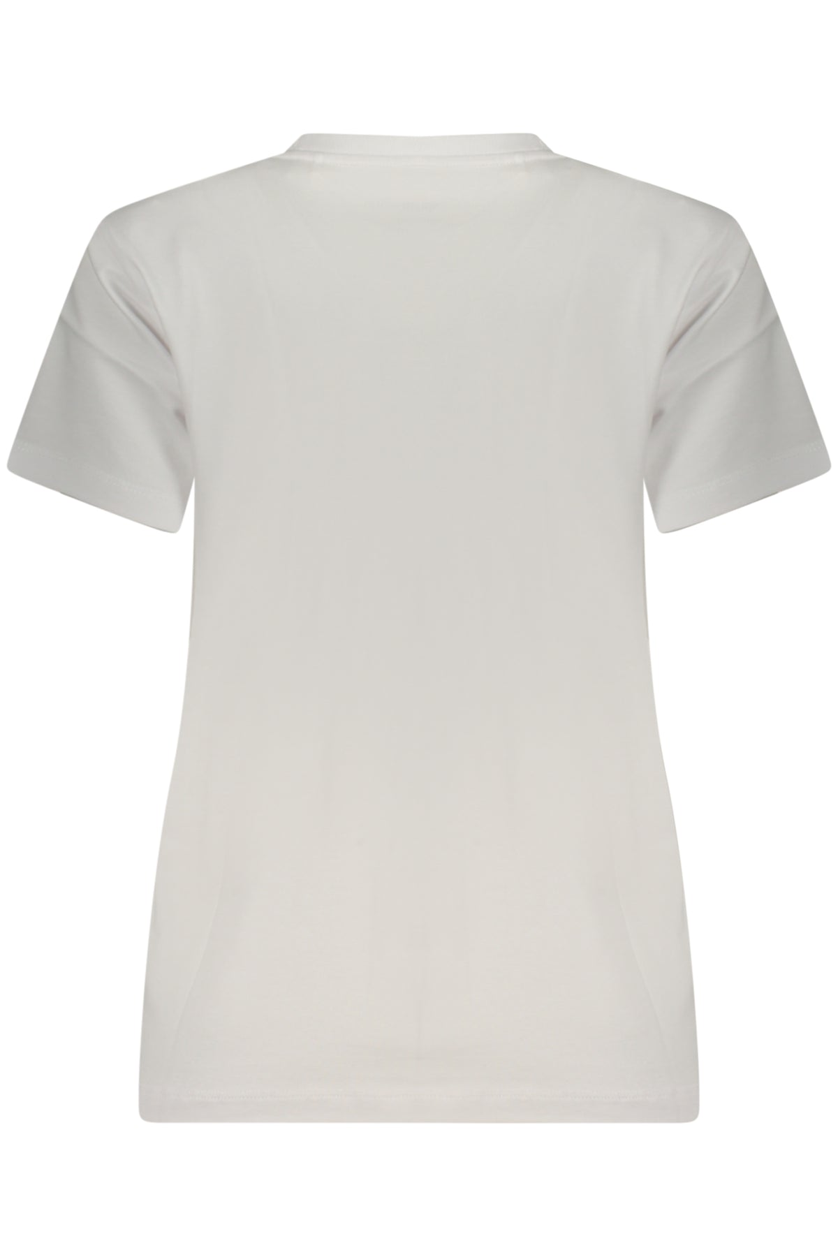 GUESS JEANS DAMEN KURZARM-T-SHIRT WEISS