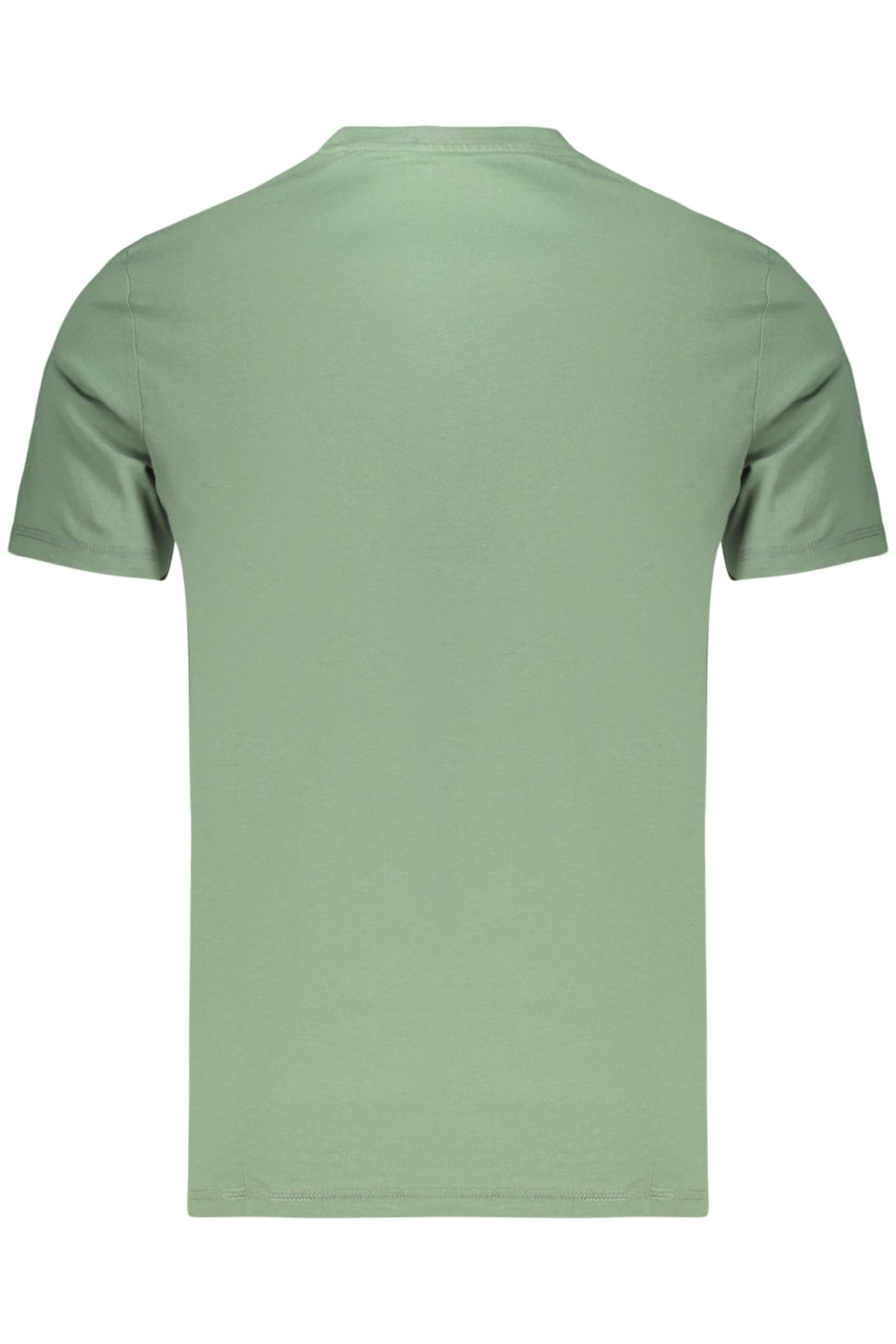 GUESS JEANS HERREN KURZARM-T-SHIRT GRÜN