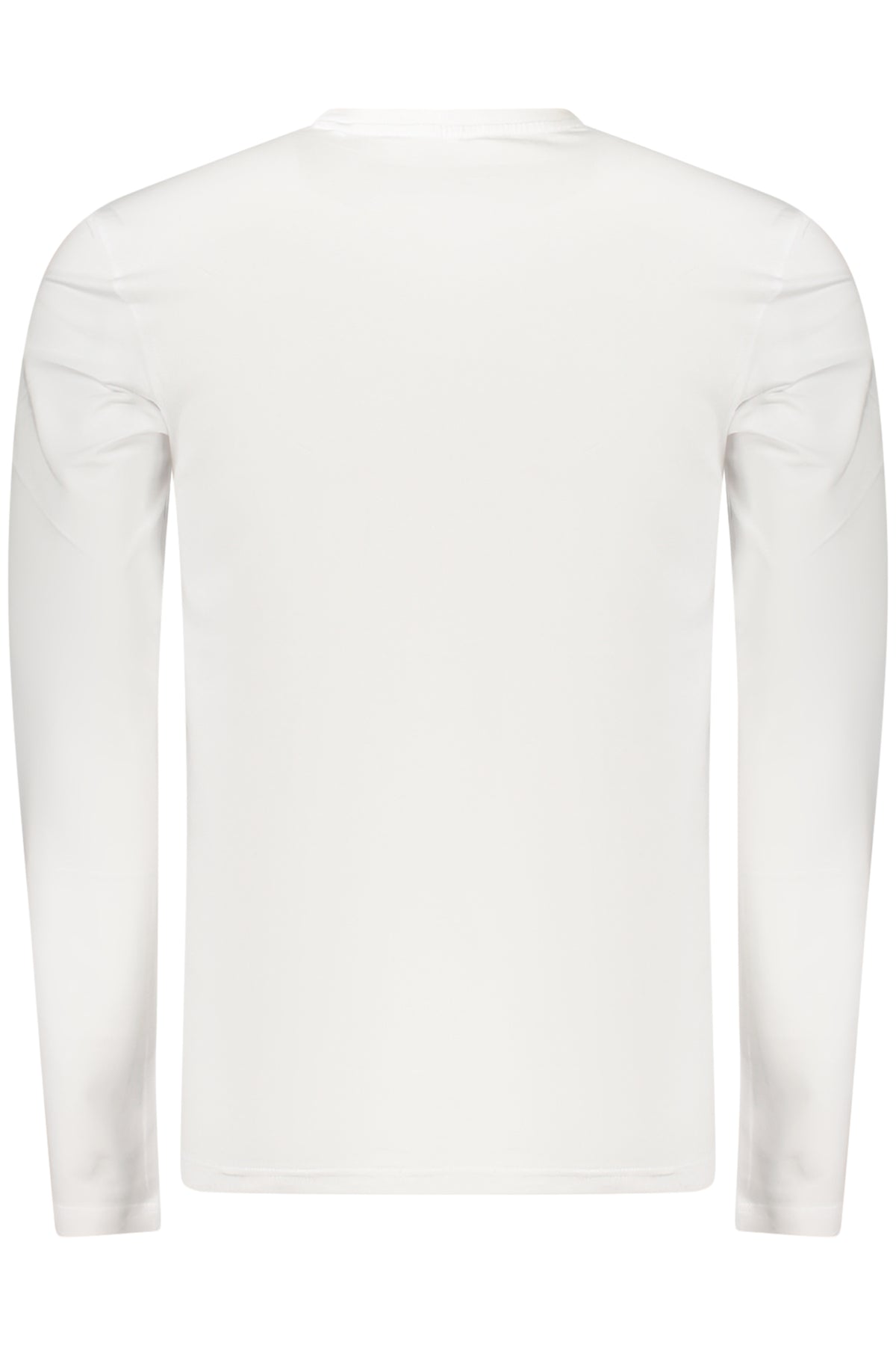 GUESS JEANS HERREN LANGARM-T-SHIRT WEISS