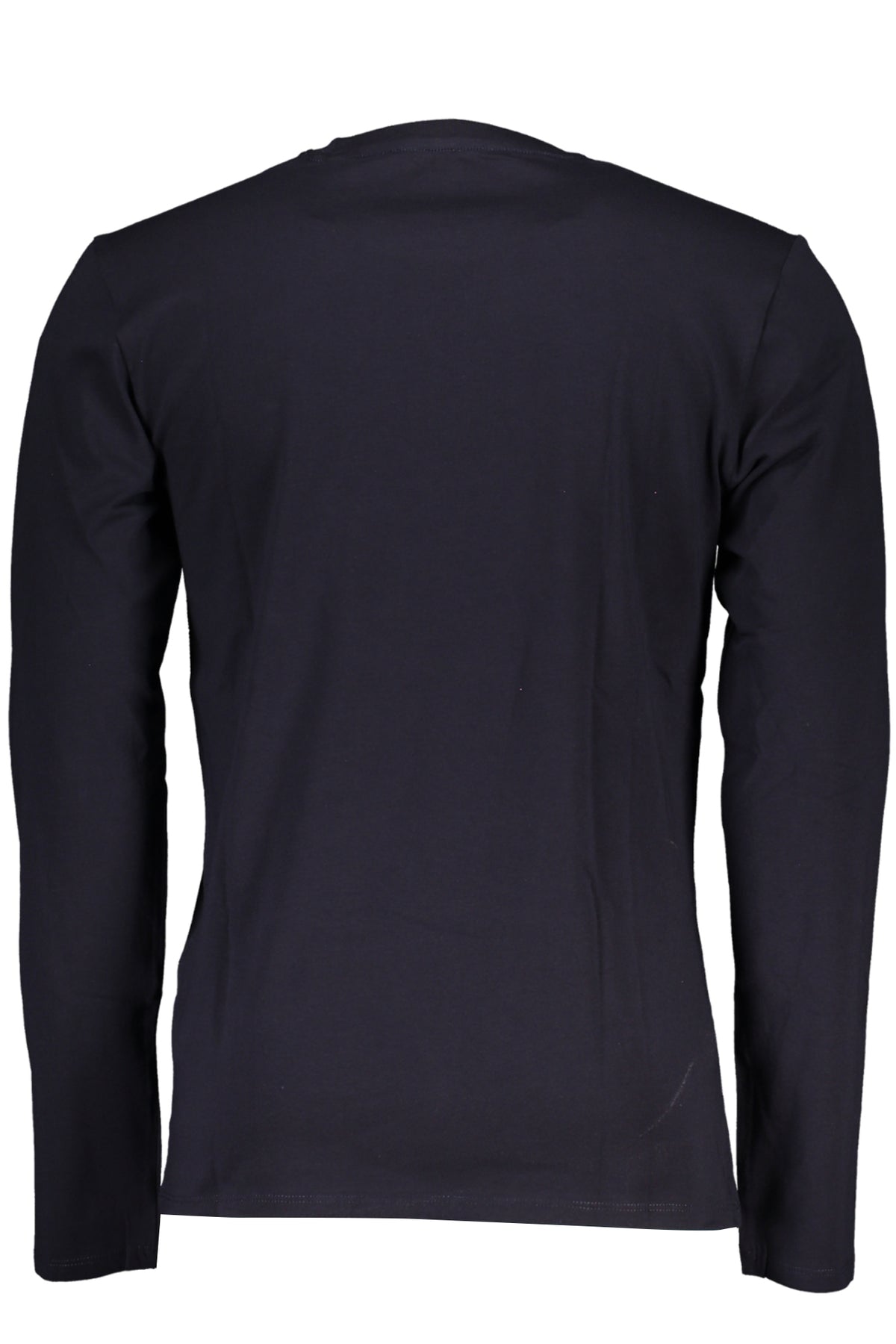 GUESS JEANS LANGARM-T-SHIRT FÜR HERREN BLAU
