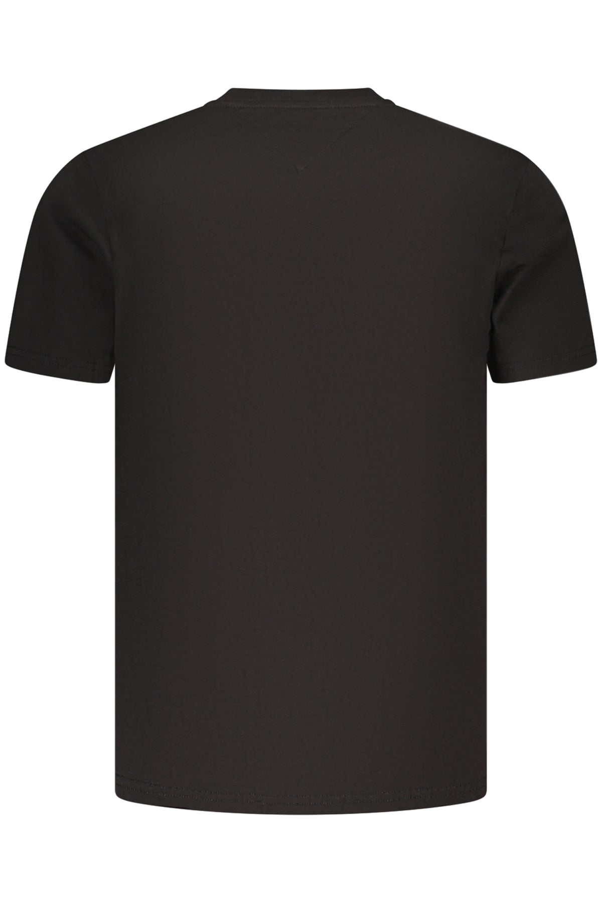 TOMMY HILFIGER HERREN-T-SHIRT MIT KURZEN ÄRMELN, SCHWARZ