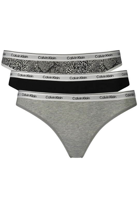 CALVIN KLEIN Slip Damen Grau