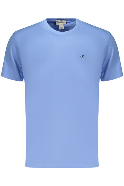 CALVIN KLEIN HERREN-T-SHIRT MIT KURZEN ÄRMELN, BLAU