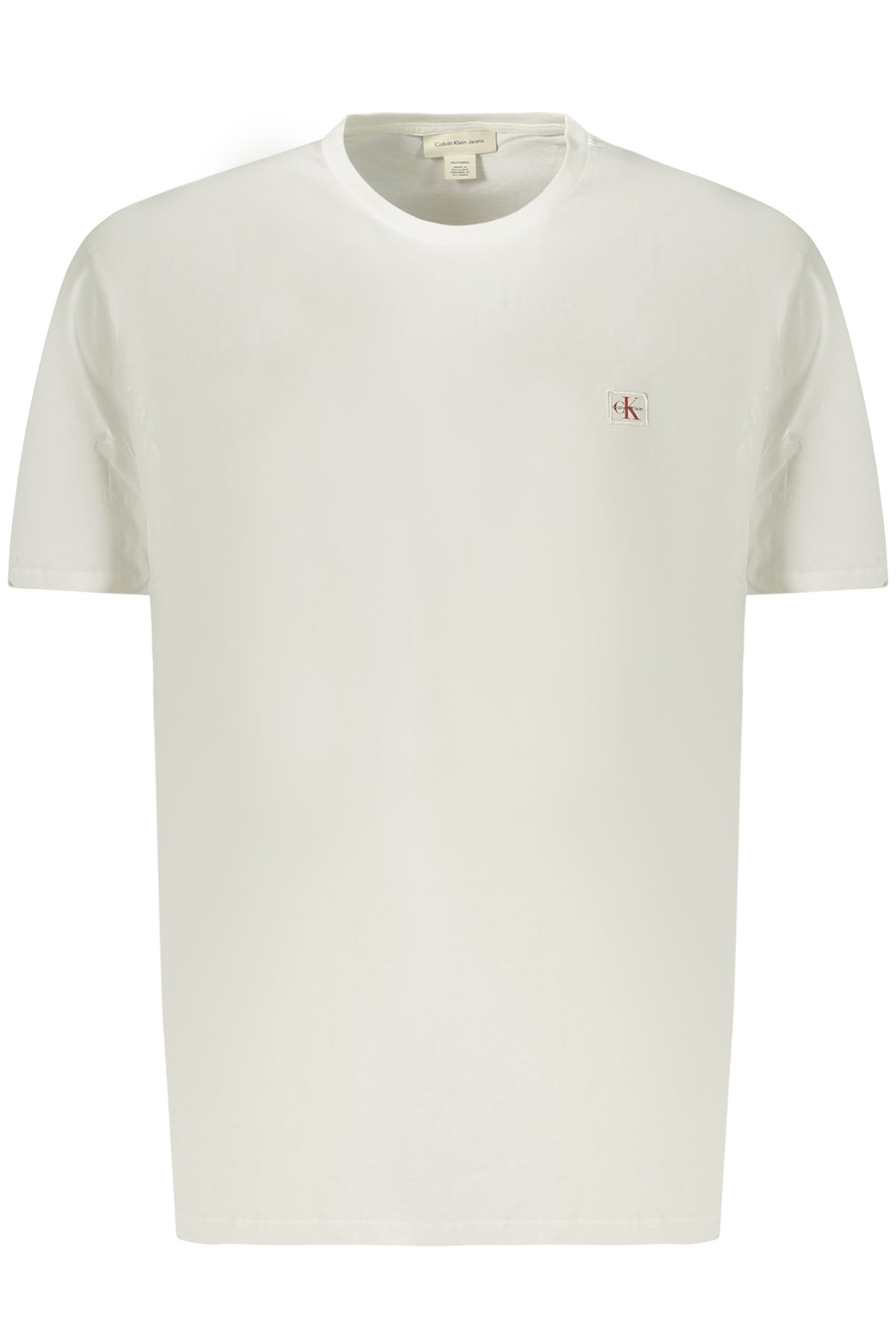 CALVIN KLEIN HERREN-T-SHIRT MIT KURZEN ÄRMELN, WEISS
