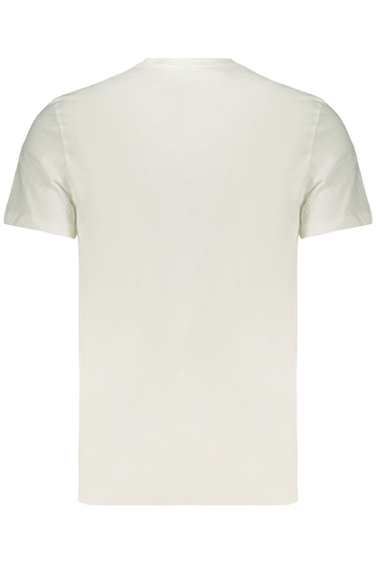 CALVIN KLEIN HERREN-T-SHIRT MIT KURZEN ÄRMELN, WEISS