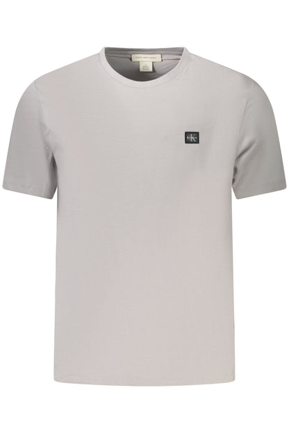 CALVIN KLEIN HERREN KURZARM T-SHIRT GRAU