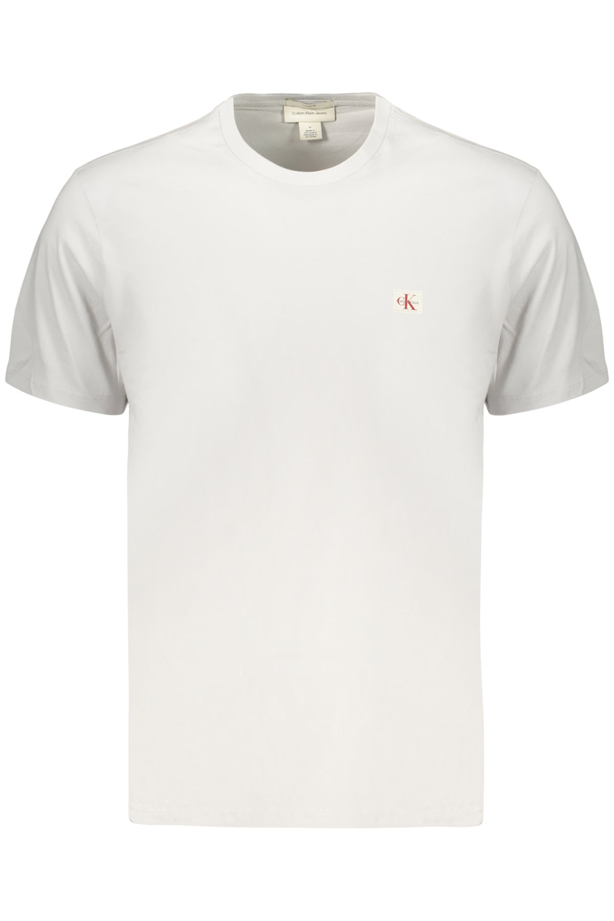 CALVIN KLEIN HERREN-T-SHIRT MIT KURZEN ÄRMELN, GRAU