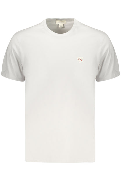 CALVIN KLEIN HERREN-T-SHIRT MIT KURZEN ÄRMELN, GRAU