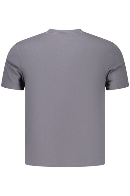 CALVIN KLEIN HERREN-T-SHIRT MIT KURZEN ÄRMELN, GRAU