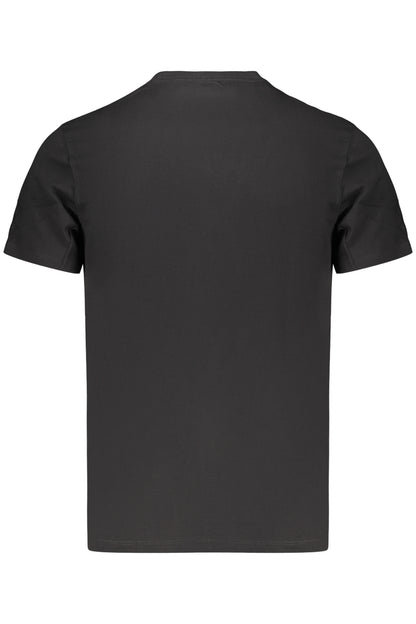 CALVIN KLEIN HERREN-T-SHIRT MIT KURZEN ÄRMELN, SCHWARZ