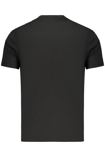 CALVIN KLEIN HERREN-T-SHIRT MIT KURZEN ÄRMELN, SCHWARZ