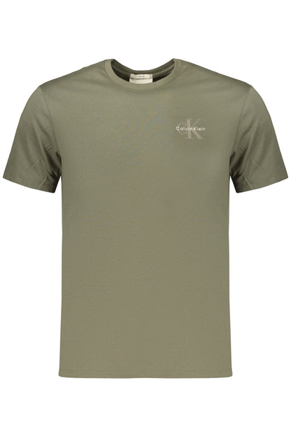 CALVIN KLEIN HERREN KURZARM-T-SHIRT GRÜN