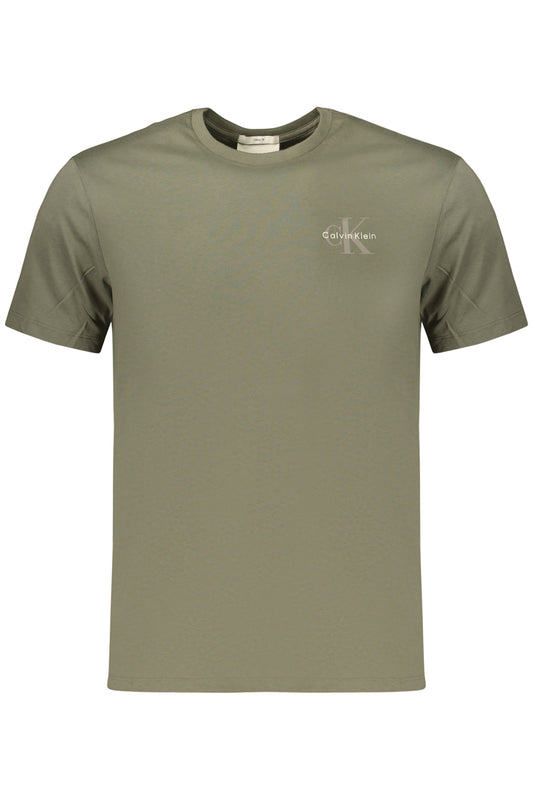 CALVIN KLEIN HERREN KURZARM-T-SHIRT GRÜN