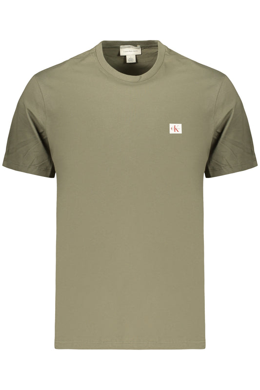 CALVIN KLEIN HERREN KURZARM-T-SHIRT GRÜN