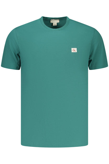 CALVIN KLEIN HERREN KURZARM-T-SHIRT GRÜN