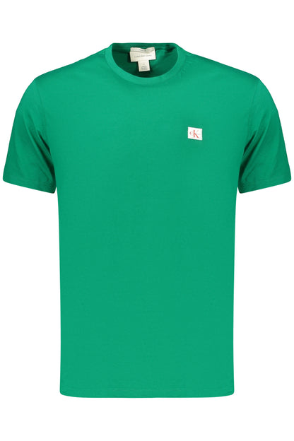 CALVIN KLEIN HERREN KURZARM-T-SHIRT GRÜN