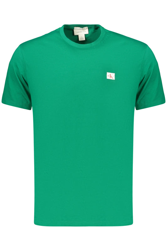 CALVIN KLEIN HERREN KURZARM-T-SHIRT GRÜN