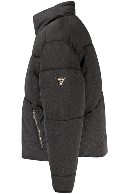SCHWARZE JEANSJACKE VON GUESS FÜR MÄDCHEN