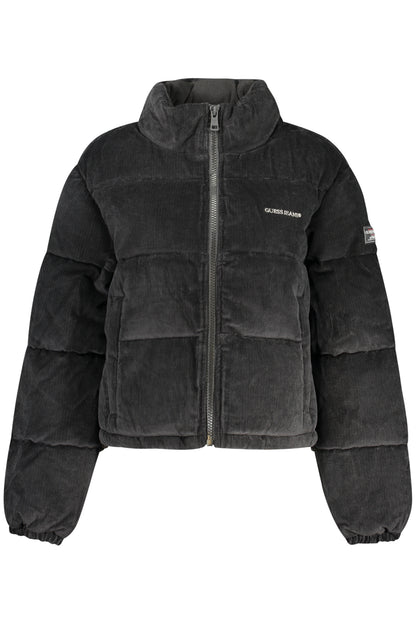 SCHWARZE DAMENJACKE VON GUESS JEANS