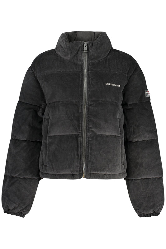 SCHWARZE DAMENJACKE VON GUESS JEANS