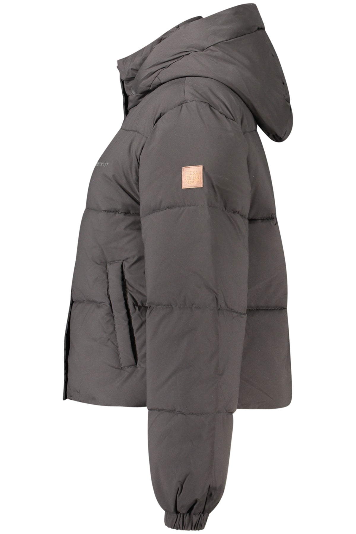 SCHWARZE DAMENJACKE VON GUESS JEANS