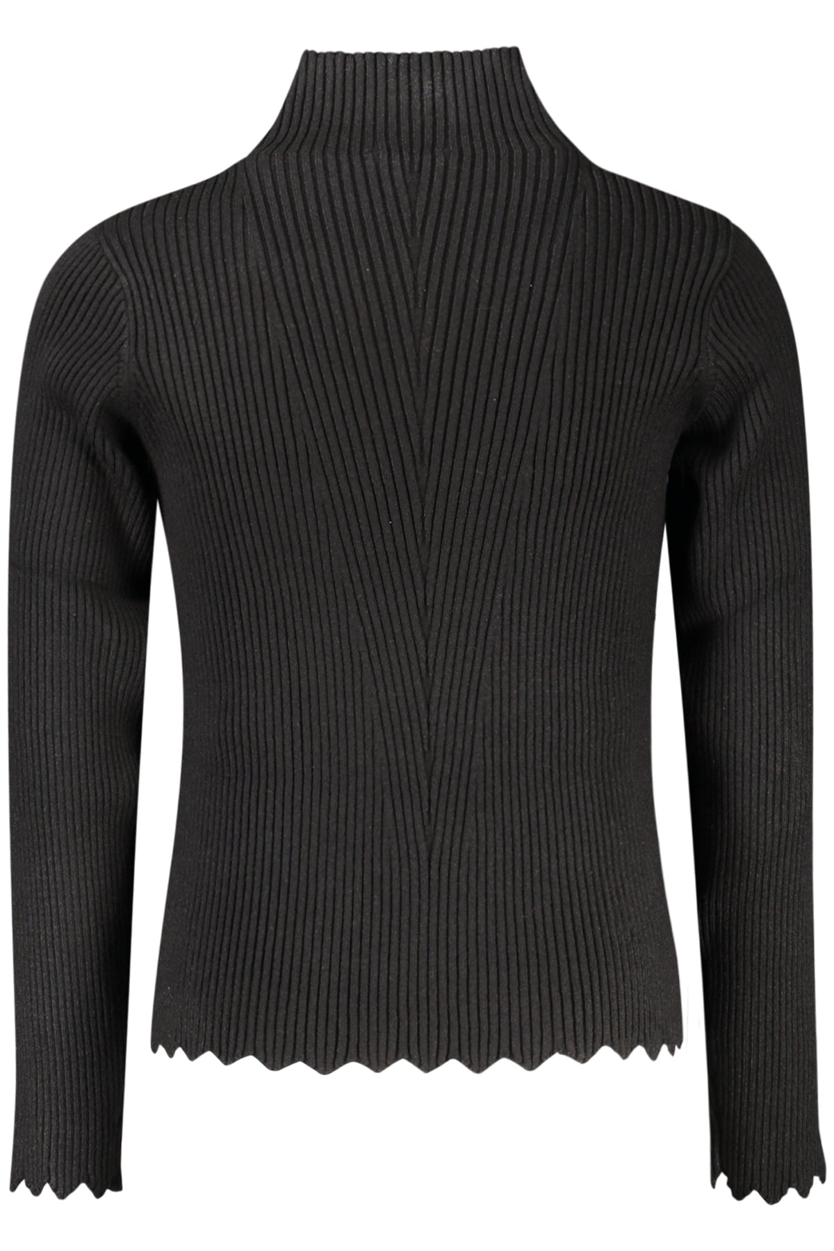 SCHWARZER GUESS JEANS-PULLOVER FÜR MÄDCHEN
