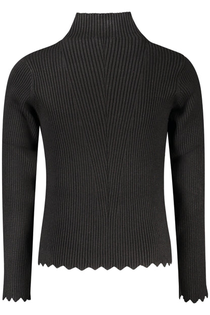 SCHWARZER GUESS JEANS-PULLOVER FÜR MÄDCHEN