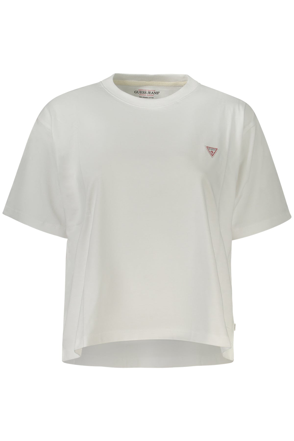 GUESS JEANS DAMEN KURZARM T-SHIRT WEISS