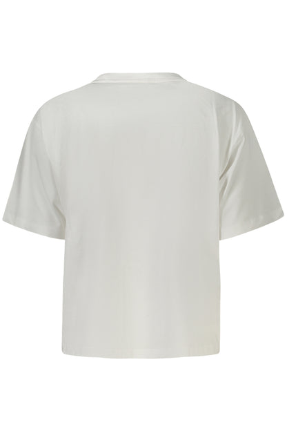 GUESS JEANS DAMEN KURZARM T-SHIRT WEISS