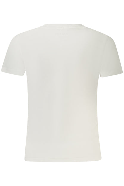 GUESS JEANS KURZARM-T-SHIRT DAMEN WEISS