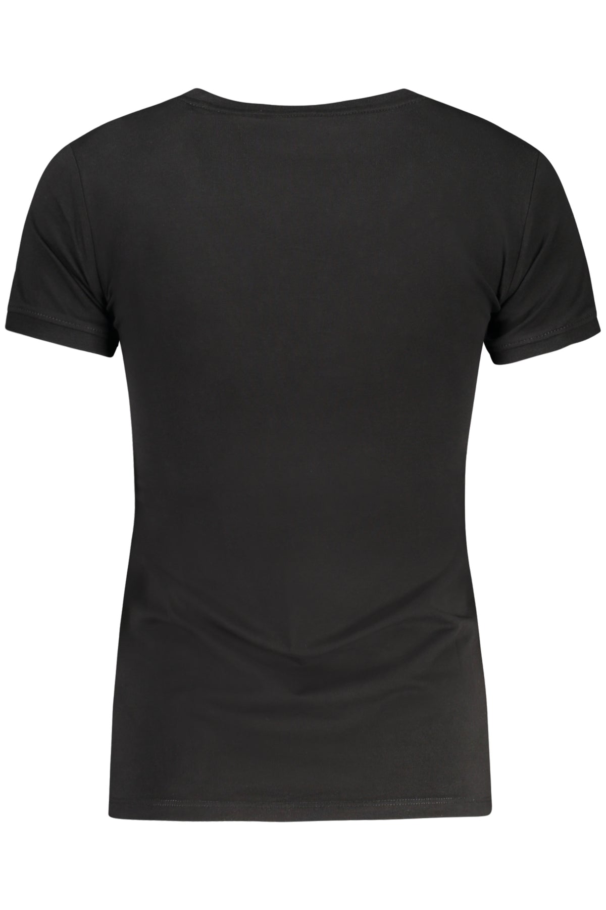 GUESS JEANS DAMEN KURZARM T-SHIRT SCHWARZ