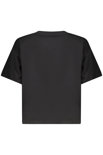 GUESS JEANS DAMEN KURZARM T-SHIRT SCHWARZ