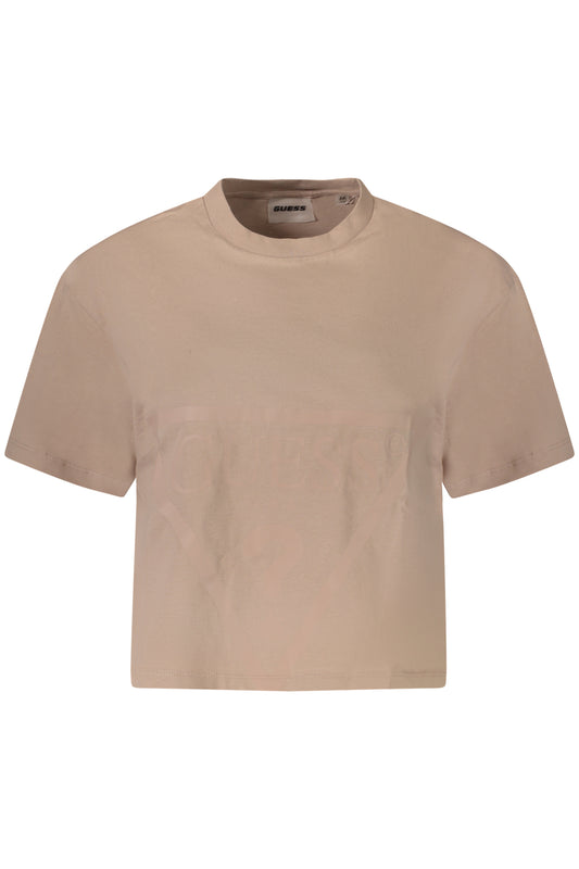 GUESS JEANS DAMEN KURZARM-T-SHIRT PINK