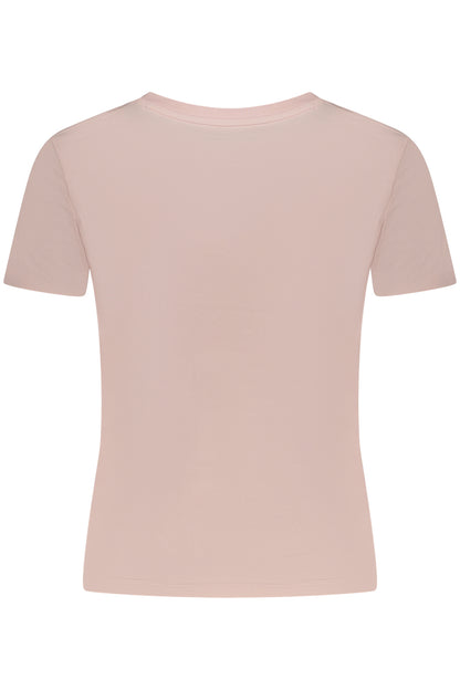 GUESS JEANS KURZARM-T-SHIRT DAMEN ROSA