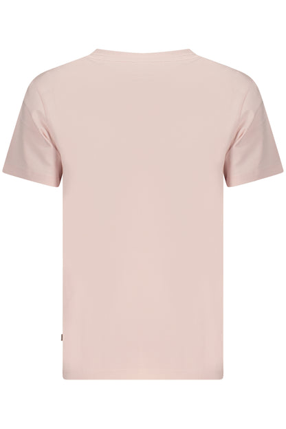 GUESS JEANS DAMEN KURZARM-T-SHIRT PINK