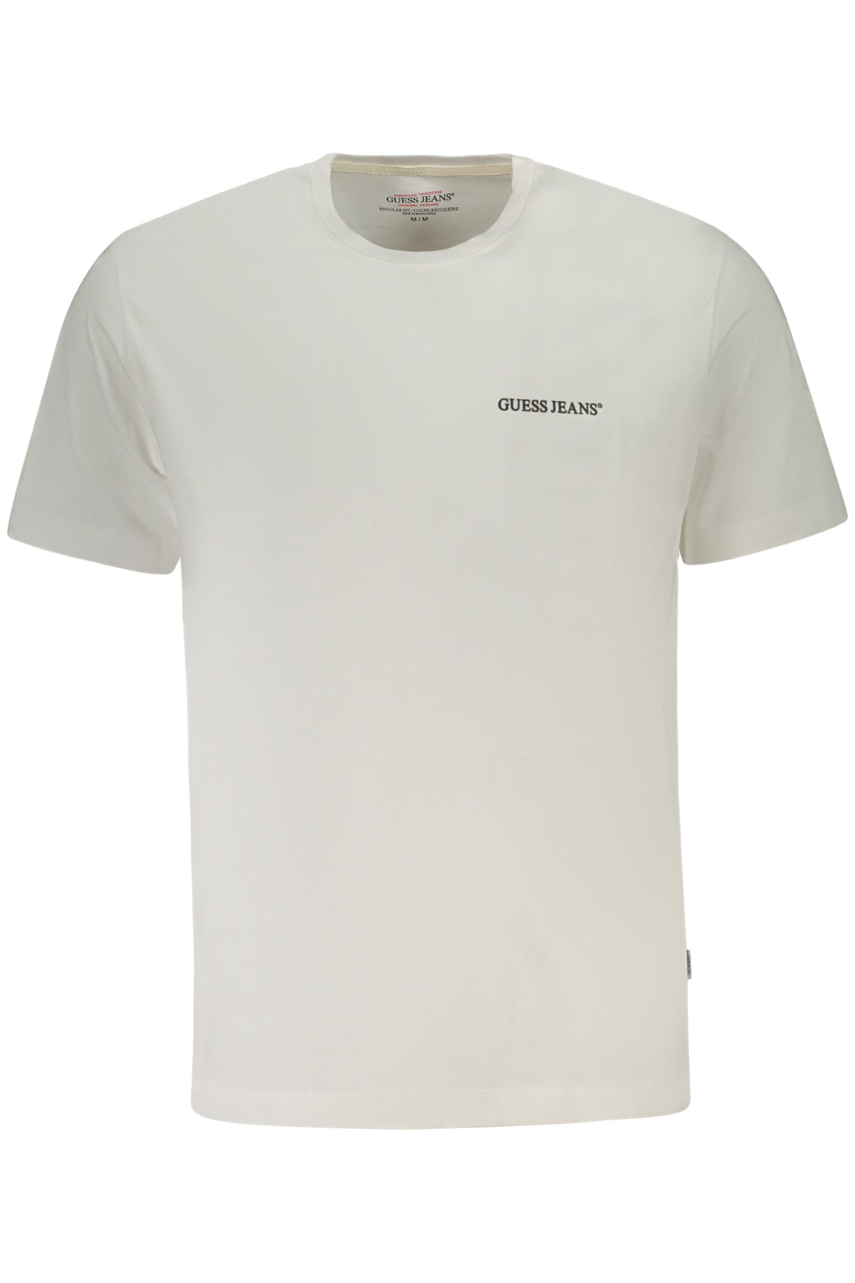 GUESS JEANS HERREN KURZARM T-SHIRT WEISS