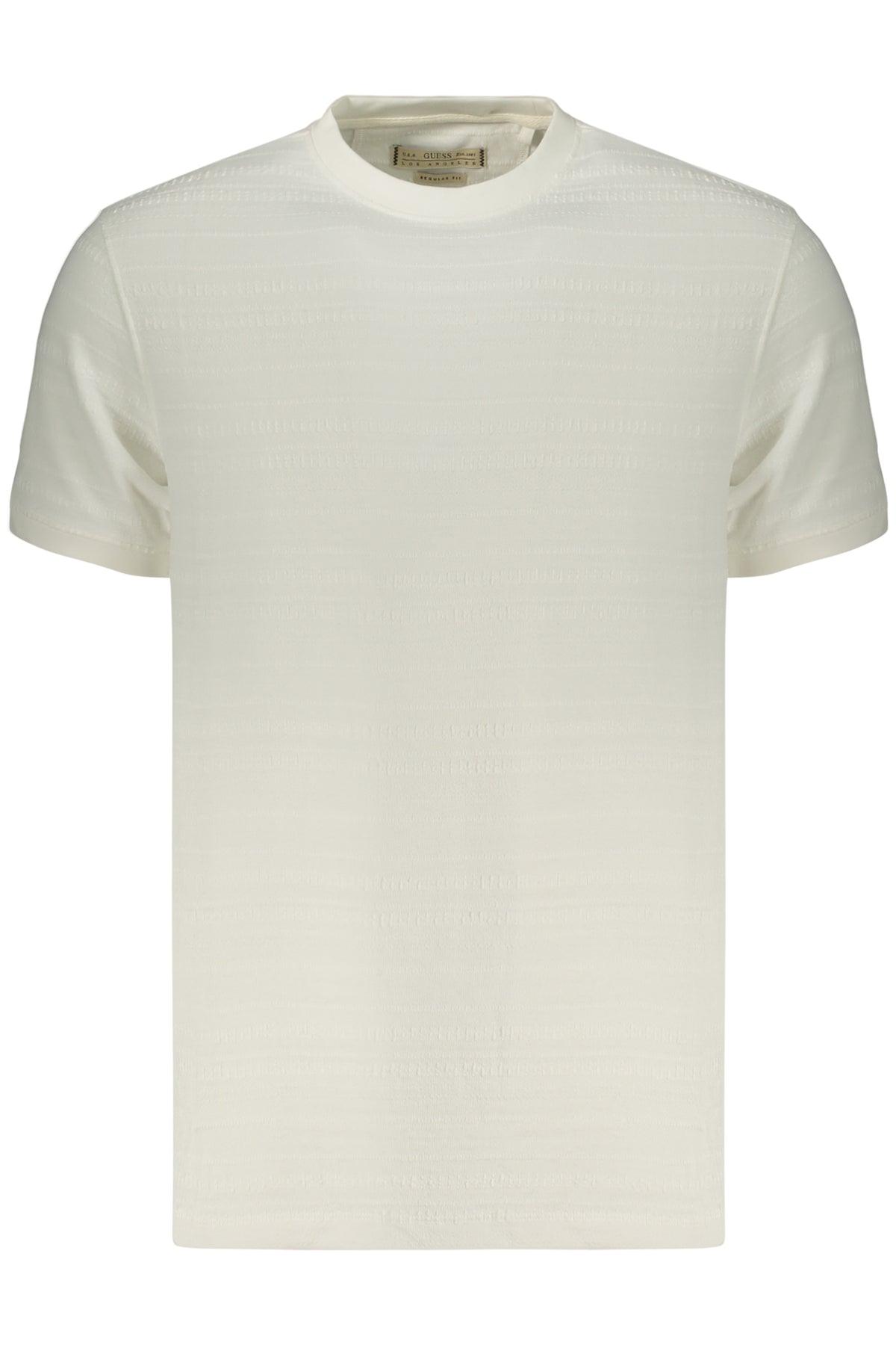 GUESS JEANS HERREN KURZARM-T-SHIRT WEISS