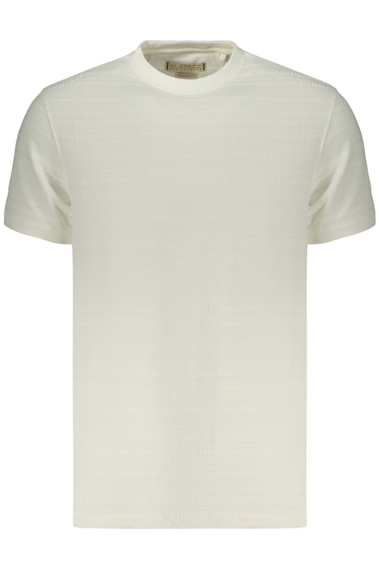 GUESS JEANS HERREN KURZARM-T-SHIRT WEISS