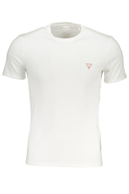 GUESS JEANS WEISSES KURZÄRMELIGES HERREN-T-SHIRT