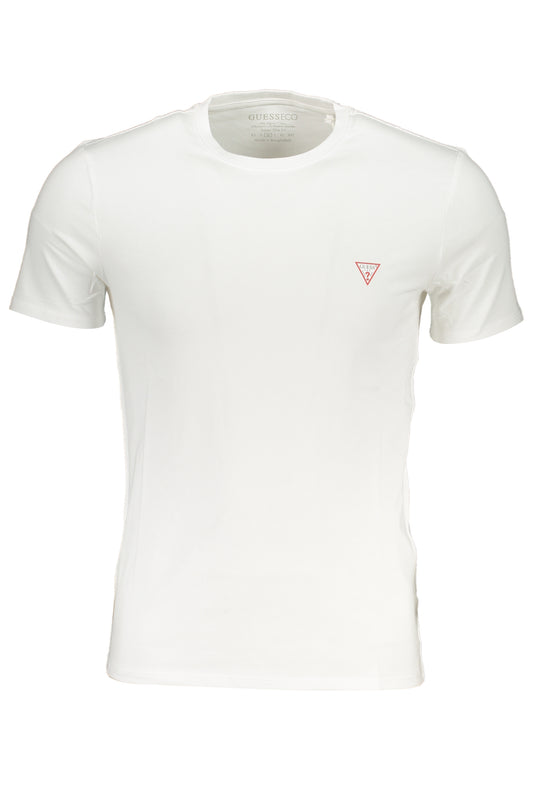 GUESS JEANS WEISSES KURZÄRMELIGES HERREN-T-SHIRT