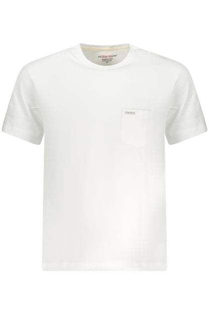 GUESS JEANS KURZARM T-SHIRT HERREN WEISS
