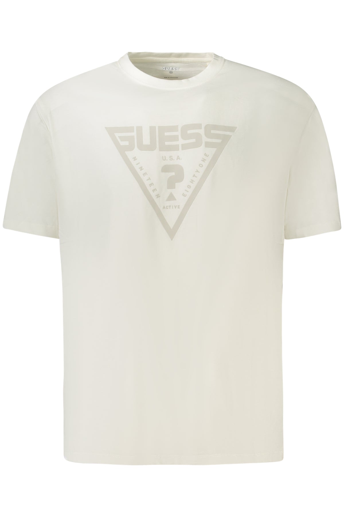 GUESS JEANS KURZARM T-SHIRT HERREN WEISS