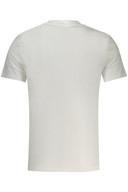 GUESS JEANS WEISSES KURZÄRMELIGES HERREN-T-SHIRT