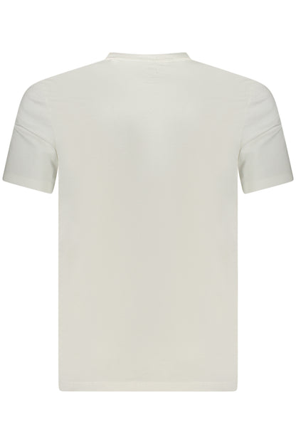 GUESS JEANS HERREN KURZARM-T-SHIRT WEISS