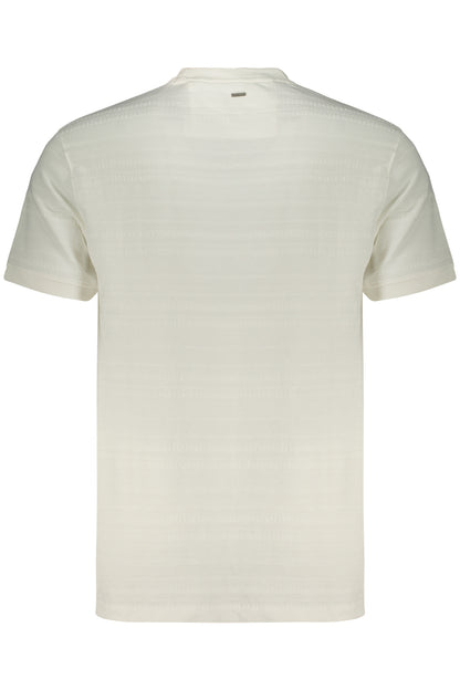 GUESS JEANS HERREN KURZARM-T-SHIRT WEISS