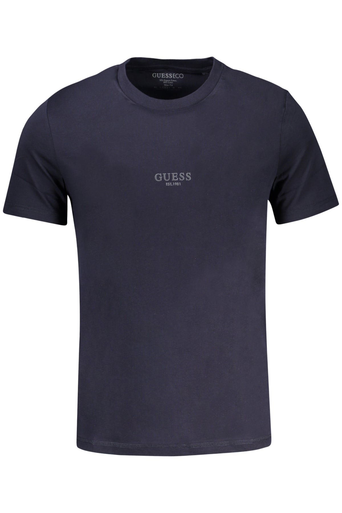 GUESS JEANS HERREN-KURZÄRMELIGES T-SHIRT BLAU