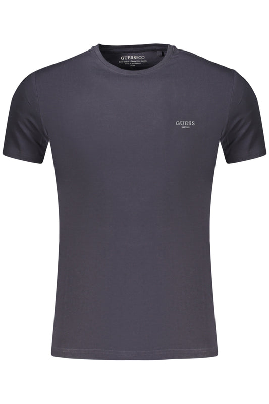 GUESS JEANS Herren Kurzarm-T-Shirt Blau