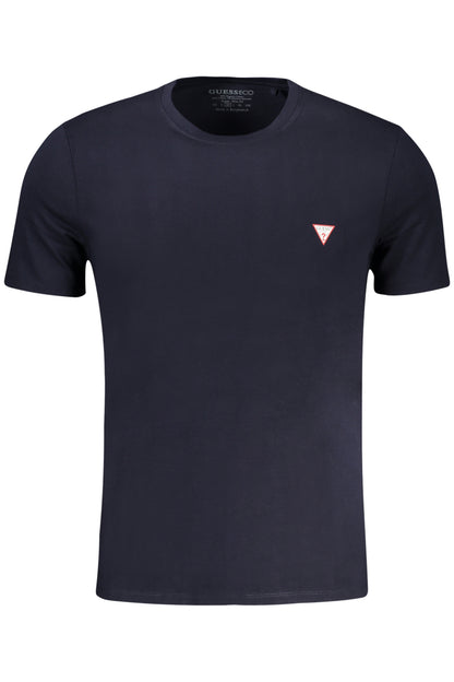 GUESS JEANS HERREN-KURZÄRMELIGES T-SHIRT BLAU