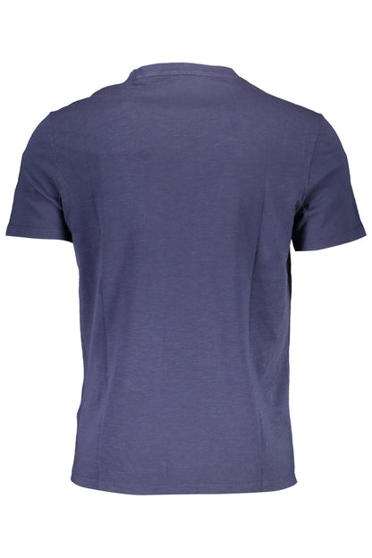 GUESS JEANS KURZARM T-SHIRT HERREN BLAU