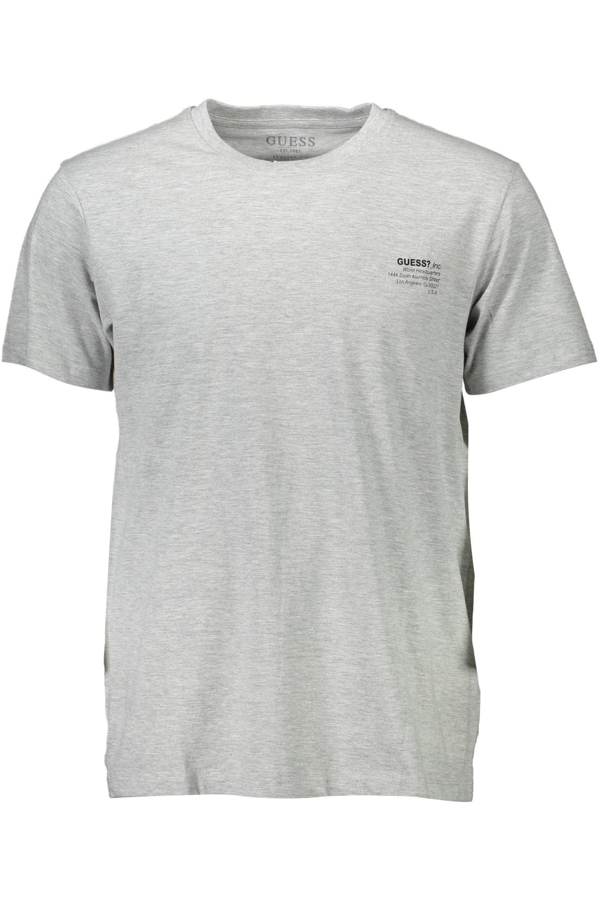 GUESS JEANS KURZARM-T-SHIRT HERREN GRAU